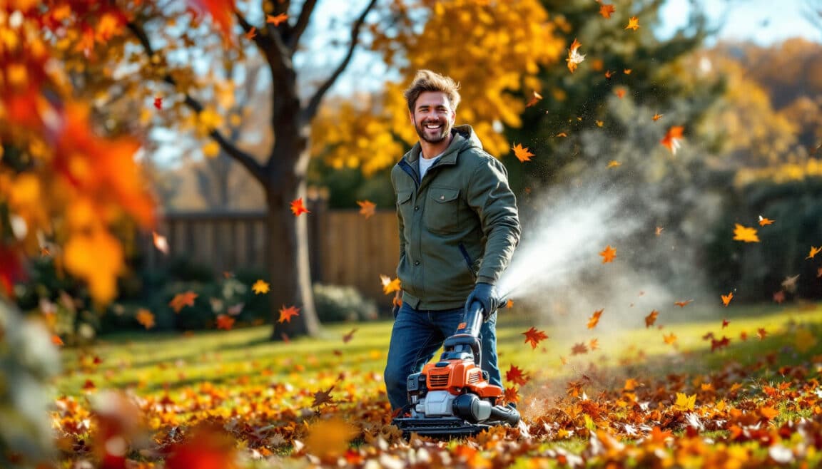 simplifiez l’entretien de votre jardin grâce à ce souffleur broyeur performant proposé à seulement 55 €. fini le ramassage manuel des feuilles, profitez d’un outil efficace, pratique et économique pour un extérieur toujours propre !