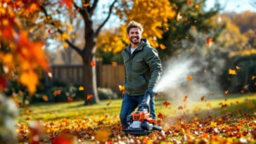 simplifiez l’entretien de votre jardin grâce à ce souffleur broyeur performant proposé à seulement 55 €. fini le ramassage manuel des feuilles, profitez d’un outil efficace, pratique et économique pour un extérieur toujours propre !