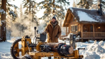 facilitez la coupe de votre bois cet hiver grâce au fendeur de bûches 8 tonnes à prix exceptionnel sur cdiscount. gagnez du temps et dites adieu aux corvées difficiles : découvrez l’offre dès maintenant !