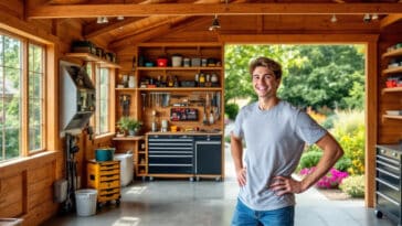 profitez d'une offre incroyable chez castorama : optimisez votre espace avec ce garage en bois à prix réduit de 570 € ! ne ratez pas cette promotion valable jusqu'à épuisement des stocks.