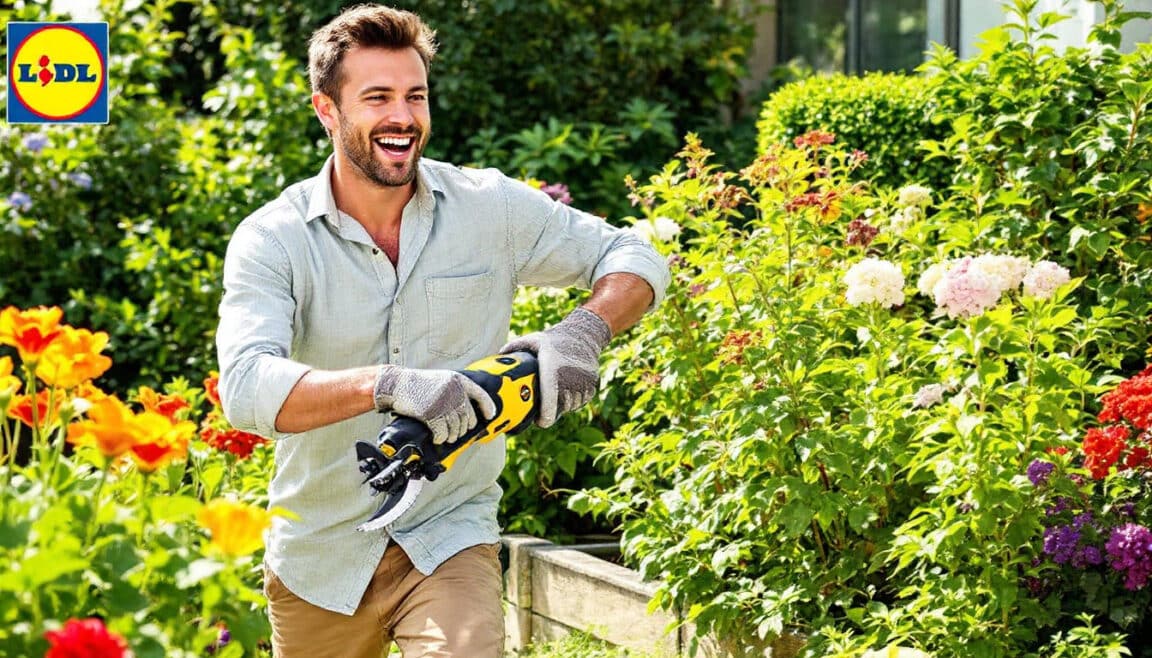 saisissez cette offre exceptionnelle chez lidl : un sécateur électrique à seulement 14,99€ pour rendre vos séances de taille plus faciles et efficaces. ne manquez pas cette opportunité pour entretenir votre jardin à petit prix !