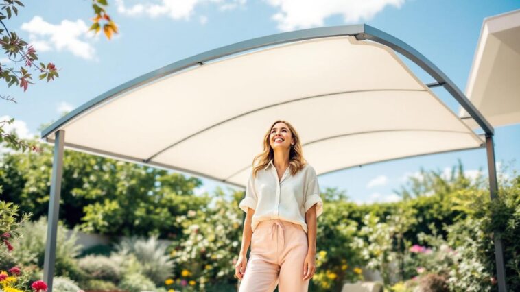 profitez d'une protection optimale contre le soleil avec cette élégante tonnelle à prix réduit. disponible à seulement 89,99 € au lieu de 159 € chez cdiscount, économisez 69,01 € dès maintenant !