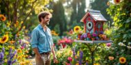 attirez facilement les oiseaux dans votre jardin avec ce superbe nichoir sur pied à seulement 9,98 € chez action. offrez un espace accueillant à la faune et profitez du spectacle naturel chez vous !