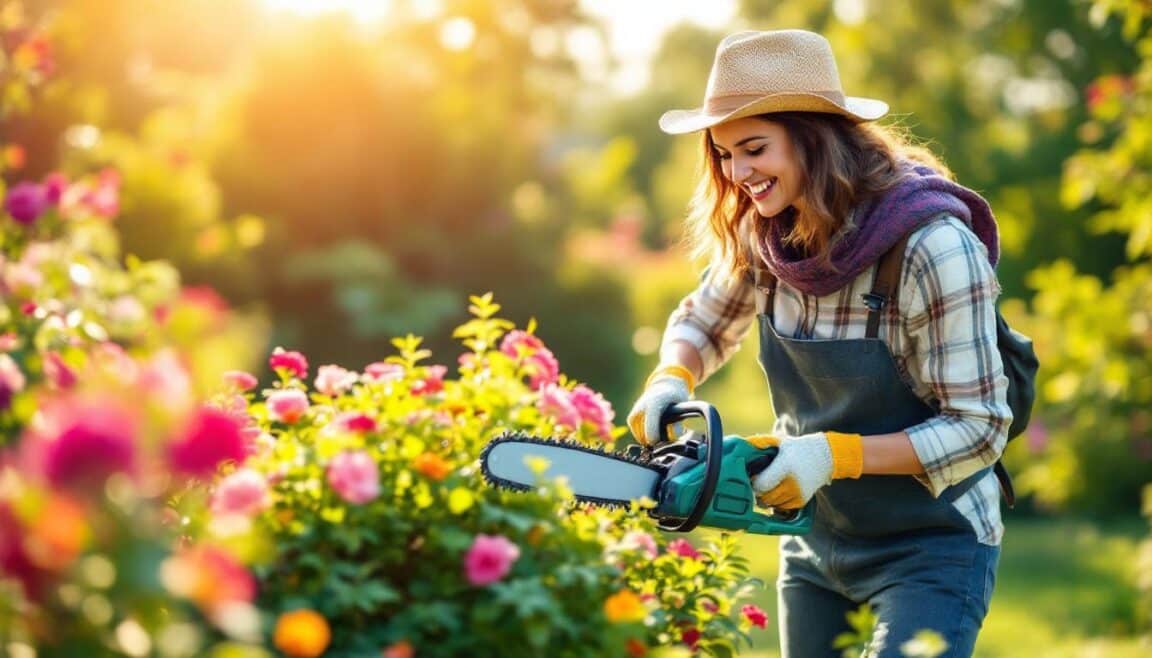 profitez d’une tronçonneuse sans fil à seulement 90 € sur cdiscount pour entretenir facilement votre jardin. idéale pour tailler vos plantes sans effort ni contraintes, elle rend vos travaux de jardinage plus simples et rapides.