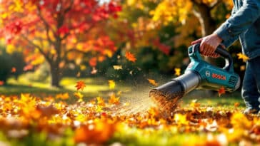 optez pour l'efficacité avec le souffleur bosch en promo chez leroy merlin ! profitez de -28 % et dites adieu au ratissage manuel pour un jardin toujours impeccable.