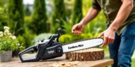 profitez de l'offre du jour sur amazon : la mini tronçonneuse sans fil à seulement 24 €. idéale pour des coupes précises, rapides et sans effort dans votre jardin ou vos petits travaux de bricolage.