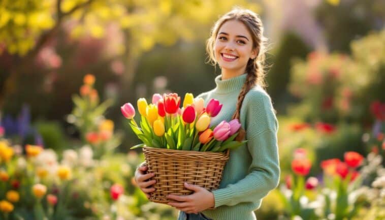 profitez du printemps avec cette offre exclusive : 10 bulbes de tulipes pour seulement 1,97 € chez action. offrez de la couleur à votre jardin sans vous ruiner ! disponibles en magasin, quantités limitées.