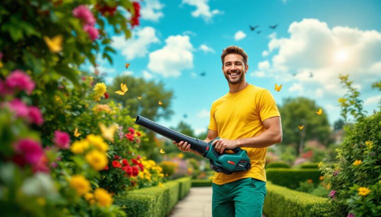simplifiez le nettoyage de votre jardin grâce au souffleur bosch, désormais en promotion chez jardiland à seulement 78€. pratique, puissant et léger, il rend l’entretien de vos extérieurs rapide et facile. profitez de cette offre limitée !