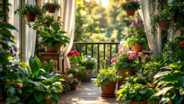 découvrez nos conseils pratiques pour aménager un balcon avec des plantes, créer un espace vert agréable et optimiser votre extérieur même en petit espace.