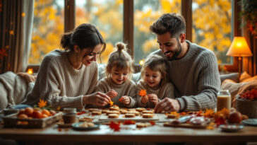 découvrez des idées d’activités en famille pour profiter des journées pluvieuses d’automne : jeux, loisirs créatifs, recettes et moments cocooning.