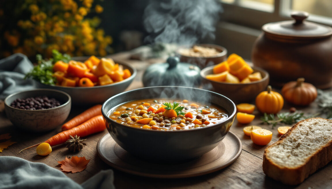 découvrez des repas d’automne savoureux et économiques : soupes, gratins et plats de saison faciles à préparer avec des ingrédients abordables.