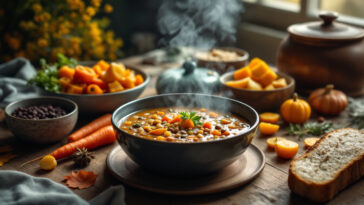 découvrez des repas d’automne savoureux et économiques : soupes, gratins et plats de saison faciles à préparer avec des ingrédients abordables.